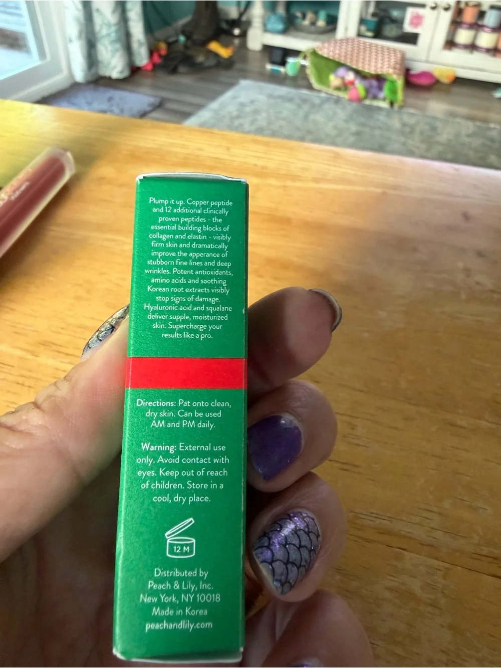 Peach & Lily Copper Peptide Pro Firming Serum - Green